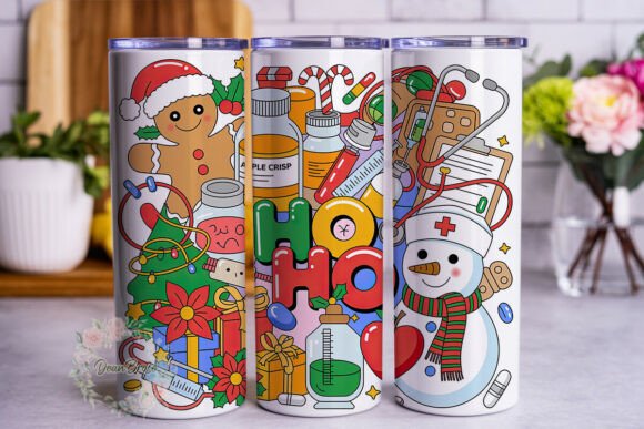 Holiday Medical Collage 20oz Tumbler
