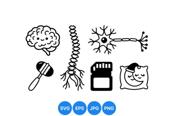 Medical Icon Vector Clipart Set