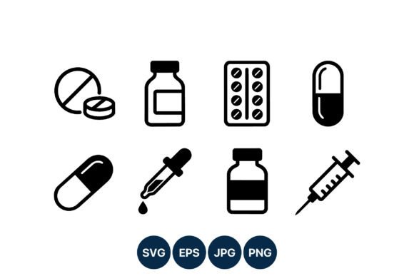 Medical Pill Bottle Syringe Capsule