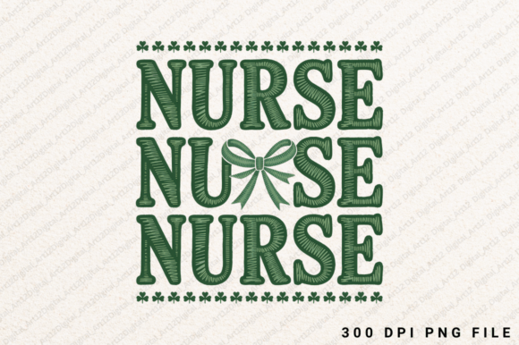 Nurse St. Patrick’s Day PNG, Nurse PNG
